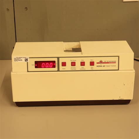 Schleuniger 6D Hardness Tester Operating Manual for Version 4